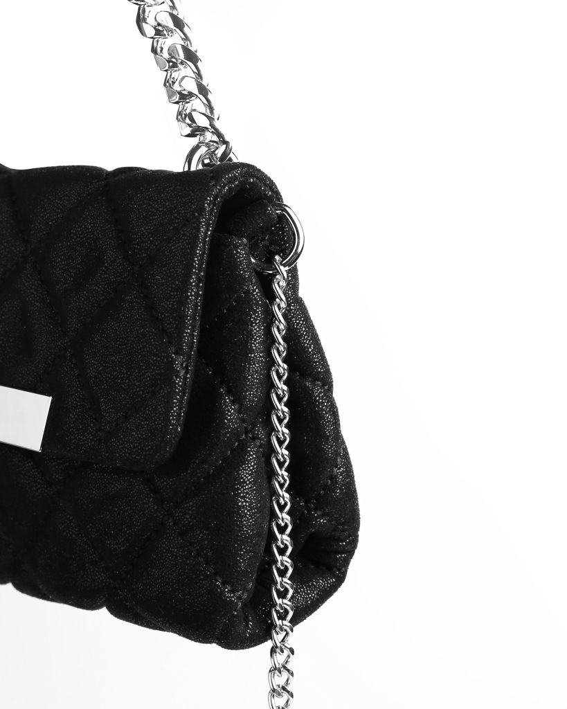 SILVER CHAIN BAG Floralpunk