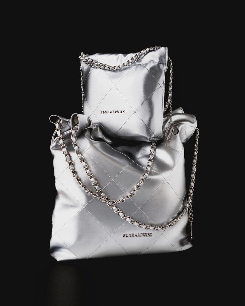 Brooklyn Shopper - Quilted - Silver
