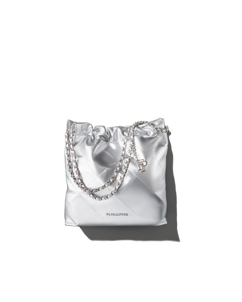 Brooklyn Shopper - Quilted - Silver