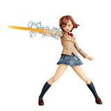  Revoltech Amazing Yamaguchi Toaru Kagaku no Railgun Mikoto Misaka Winter Uniform Ver. 