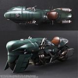  Final Fantasy VII REMAKE PLAY ARTS KAI Elite Motorcycle Security Officer & Motorcycle Set 