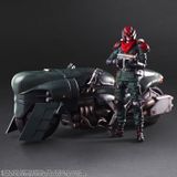  Final Fantasy VII REMAKE PLAY ARTS KAI Elite Motorcycle Security Officer & Motorcycle Set 