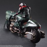  Final Fantasy VII REMAKE PLAY ARTS KAI Elite Motorcycle Security Officer & Motorcycle Set 