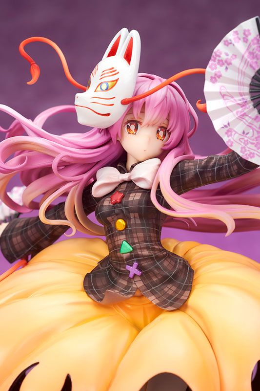  Touhou Project "The Expressive Poker Face" Kokoro Hatano [Light Arms Edition] Exclusive Extra Color 1/8 