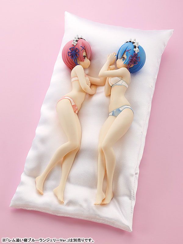  KDcolle Re:ZERO -Starting Life in Another World- Ram "Sleep Sharing" Pink Lingerie Ver. 1/7 Complete Figure 