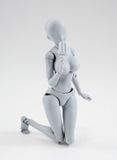  S.H. Figuarts - Body-chan - Kentaro Yabuki- Edition DX SET (Gray Color Ver.) 