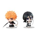  Chimi Mega Buddy Series ! No.005 BLEACH Ichigo Kurosaki & Rukia Kuchiki Death God Set 