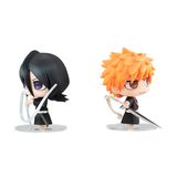  Chimi Mega Buddy Series ! No.005 BLEACH Ichigo Kurosaki & Rukia Kuchiki Death God Set 