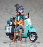  Yuru Camp Rin Shima with Scooter 1/10 