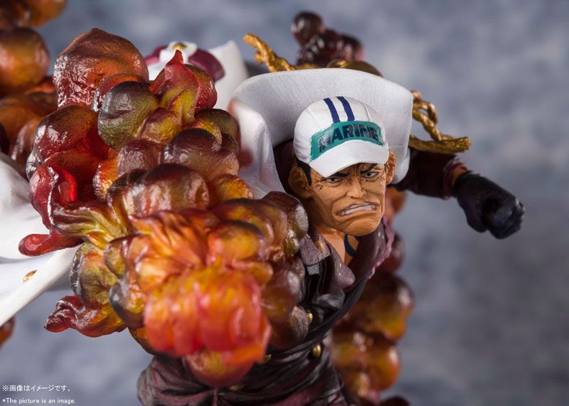 Mô hình Akainu One Piece skill lửa có Led chất lượng cao 38cm