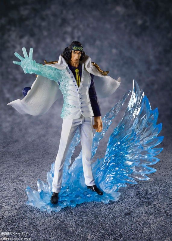 Mô hình Kuzan đô đốc hải quân đứng 13cm  One piece  Mô hình trang trí