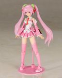  Frame Arms Girl Frame Music Girl Sakura Miku Plastic Model 