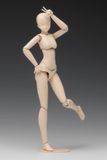  1/12 Scale Movable Body Female Type [A Version] Plastic Model 