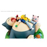  G.E.M. Series Pokemon Nap with Snorlax Complete Figure 