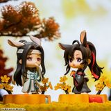  Anime "The Master of Diabolism" Wei Wuxian & Lan Wangji Set Fuguiyaoyue Mid-Autumn Ver. Deformed Figure 2pc Set 