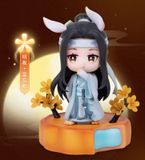  Anime "The Master of Diabolism" Wei Wuxian & Lan Wangji Set Fuguiyaoyue Mid-Autumn Ver. Deformed Figure 2pc Set 