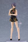  figma Female body (Mika) with Mini Skirt Chinese Dress Outfit (Black) 