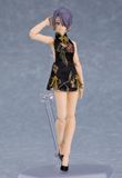  figma Female body (Mika) with Mini Skirt Chinese Dress Outfit (Black) 