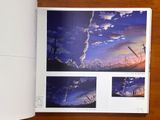  Artbook Makoto Shinkai Art Collection The Sky of the Longing for Memories 