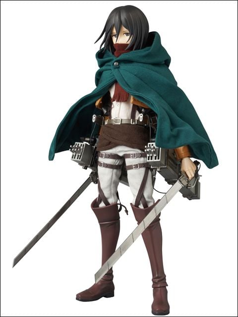 Mô Hình Attack on titan  Mikasa Ackerman có khớp  Lazadavn