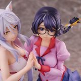  "Nekomonogatari" Tsubasa Hanekawa 2 Figures Set 