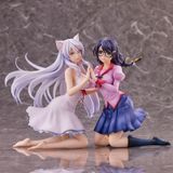  "Nekomonogatari" Tsubasa Hanekawa 2 Figures Set 