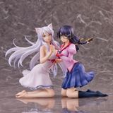  "Nekomonogatari" Tsubasa Hanekawa 2 Figures Set 