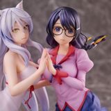  "Nekomonogatari" Tsubasa Hanekawa 2 Figures Set 