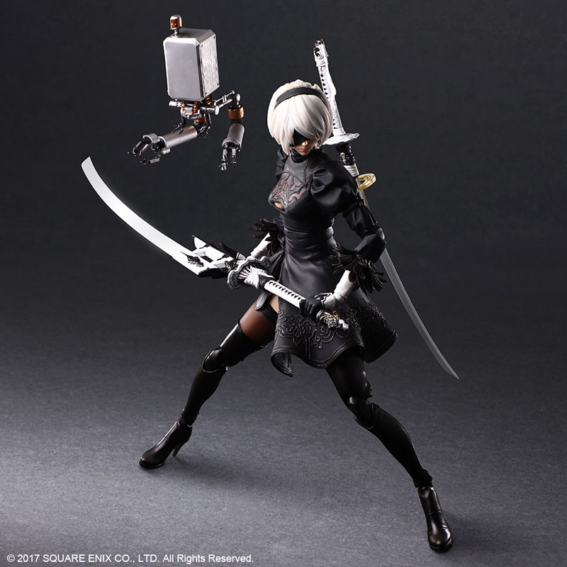 Chiêm ngưỡng mô hình 2B xinh xắn sắp được Square Enix mở bán vào đầu năm tới