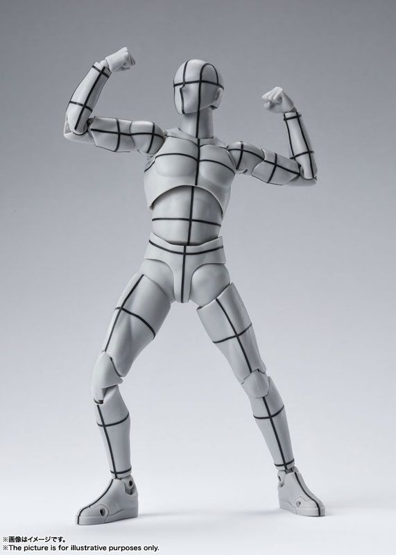  S.H.Figuarts Body-kun -Wire Frame- (Gray Color Ver.) 
