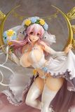  Super Sonico 10th Anniversary Figure Wedding Ver. tỉ lệ 1/6 