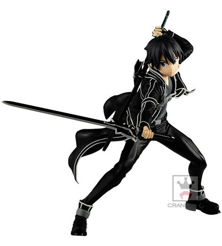 Boneco Sword Art Online Alicization Rising Steel Knight Kirito Bandai  Banpresto