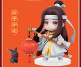  Anime "The Master of Diabolism" Wei Wuxian & Lan Wangji Set Deluxe Edition Yinxuefusui New Year Ver. Deformed Figure 2pc Set 