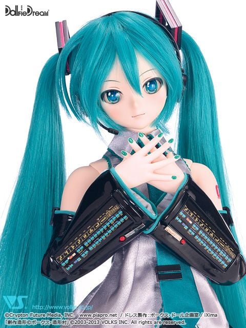 Vocaloid Hatsune Miku Dollfie Dream 1 3 Volks Japan Figure
