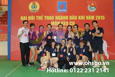 LỄ KHAI MẠC ĐẠI HỘI THỂ THAO NGÀNH DẦU KHÍ NĂM 2015