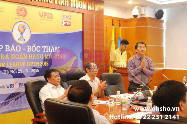 HỌP BÁO & BỐC THĂM BANK LEAGUE OPEN 2015