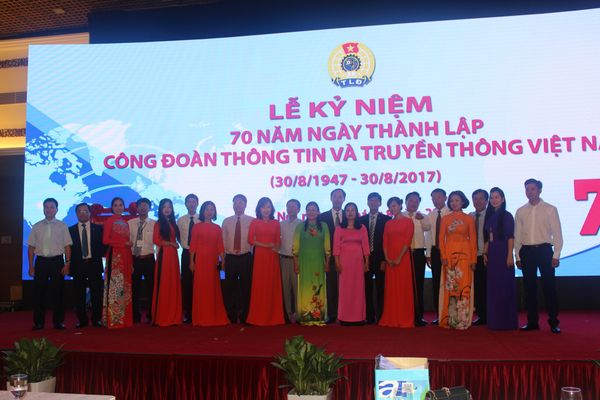 Lễ kỉ niệm 70 năm ngày thành lập Công đoàn Thông Tin và Truyền Thông Việt Nam
