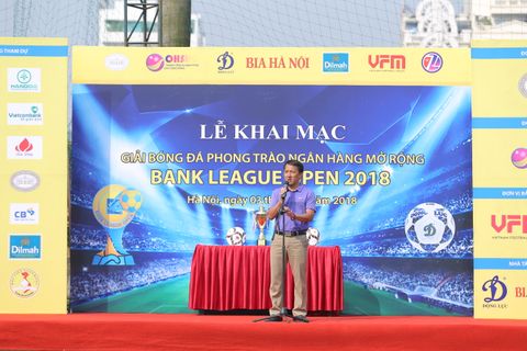 LỄ KHAI MẠC GIẢI BÓNG ĐÁ BANK LEAGUE OPEN 2018