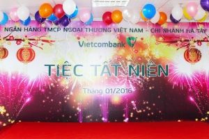 TIỆC TẤT NIÊN - VIETCOMBANK HÀ TÂY