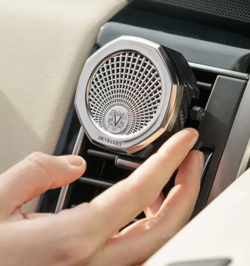  Thơm oto Dr. Vranjes Firenze Carparfum Nikel Case + Refill 