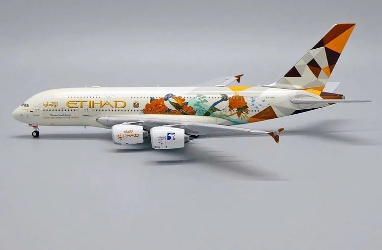 Etihad Airways Airbus A380 A6-APG Choose South Korea JC Wings 1:400 JC4ETD279 XX4279