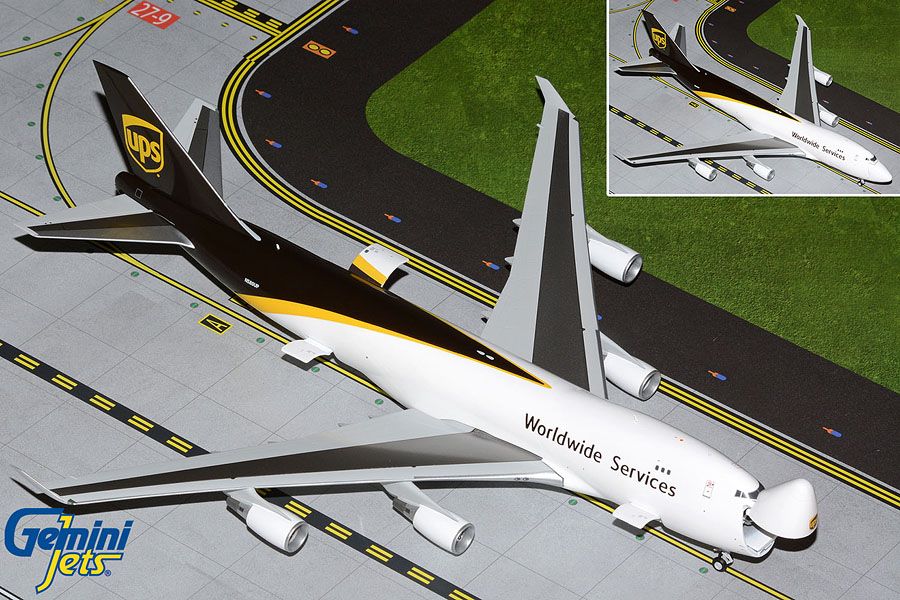 UPS Boeing 747-400F Interactive N580UP GeminiJets 1:200 G2UPS932