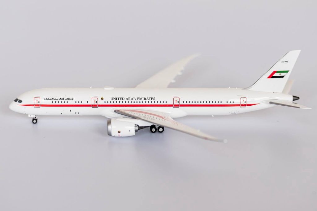 Mô Hình Máy Bay Abu Dhabi Amiri Flight Boeing 787-9 A6-PFE | NG Model 1:400