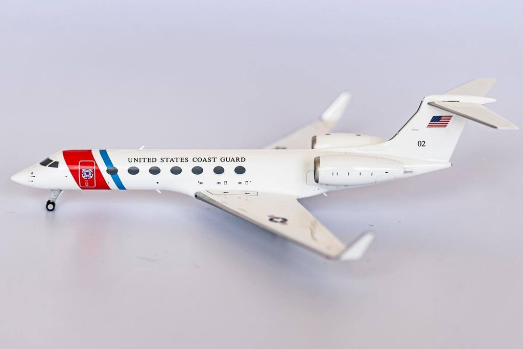 Mô Hình Máy Bay United States Coast Guard Gulfstream C-37B 02 | NG Model 1:200