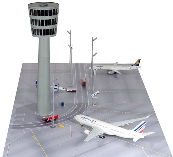 Sa Bàn | Đài Kiểm Soát Không Lưu Airport Tower Tỷ Lệ 1:200