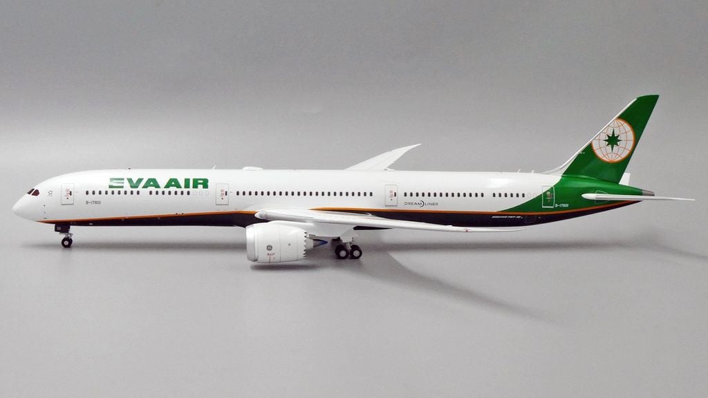 Mô Hình Máy Bay EVA Air Boeing 787-10 B-17801 | JC Wings 1:200