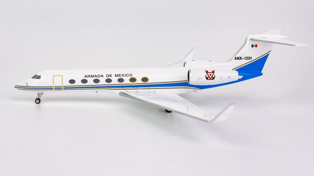 Mô Hình Máy Bay Mexico Navy Gulfstream G550 ANX-1201 | NG Model 1:200