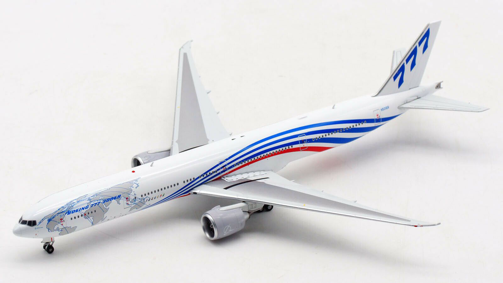 Afamilyshop  Mô hình máy bay tĩnh Boeing 777300ER Egypt Air
