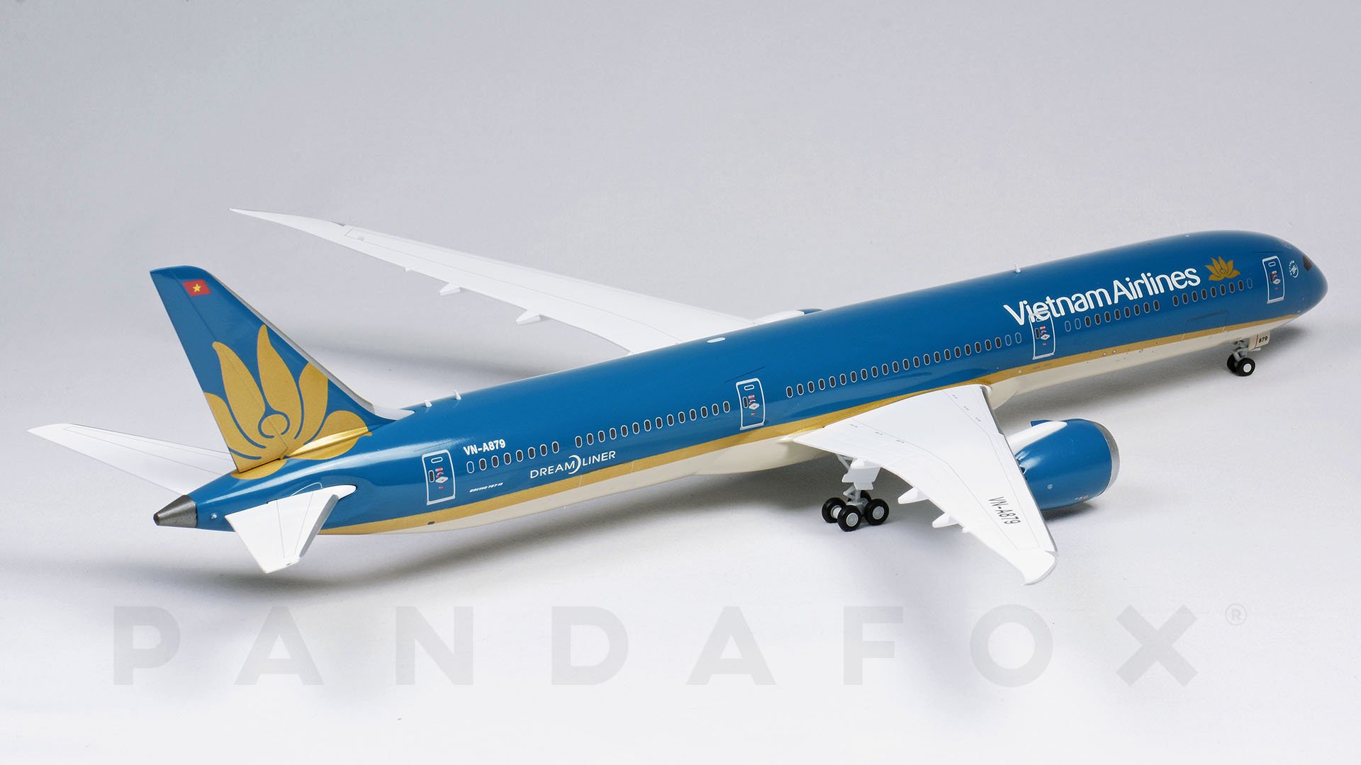 Máy bay mô hình Boeing 777  Blue Mô Hình