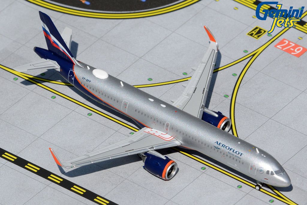 Aeroflot Airbus A321neo VP-BPP GeminiJets 1:400 GJAFL1987